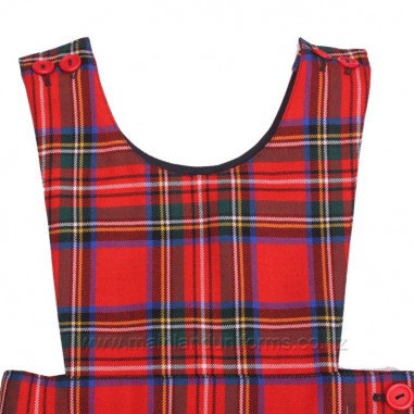 Royal Stewart Pinafore (100% Wool)