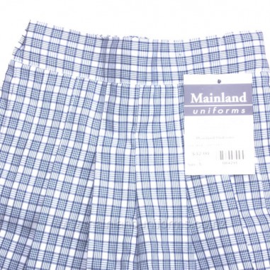 Blue/White Check Culottes