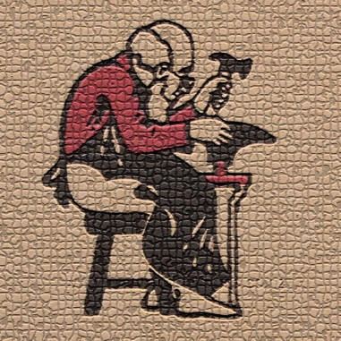 Brown leather shoes T-bar