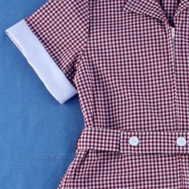 Red/White Gingham Dress