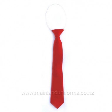 Red Tie With Bungy