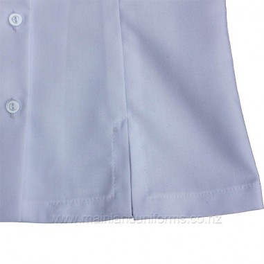 Primary White S/S Blouse Shaped