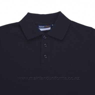 Plain Navy S/S Polo