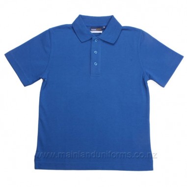 Plain Royal S/S Polo