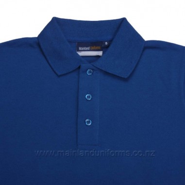 Plain Royal S/S Polo