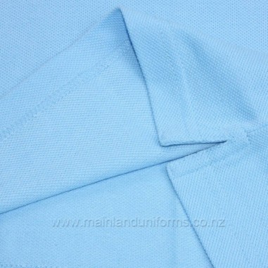 Plain Sky Blue S/S Polo