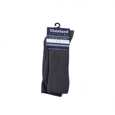 Grey Ankle Socks 3pk