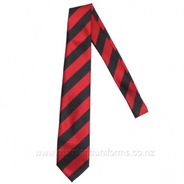 Red/Black Stripe Tie