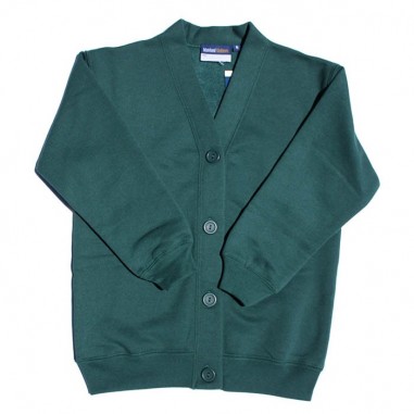 Plain Bottle Fleecy Cardigan