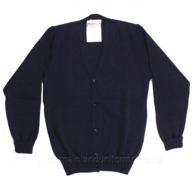 Navy Woollen Cardigan