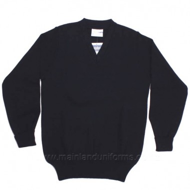 Navy Woollen Jersey
