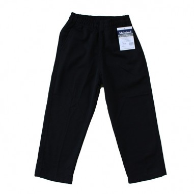 Black Drill Trousers
