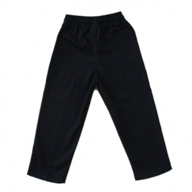 Black Drill Trousers