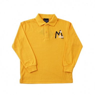 Mt Pleasant Gold L/S Polo