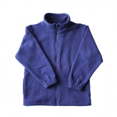 Navy full zip fleece