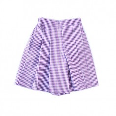 Red/White Gingham Culottes 2