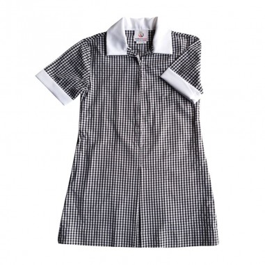 Black/White Gingham Dress