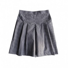Black/White Gingham Culottes 2