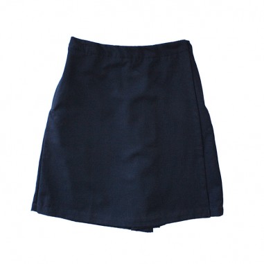 Plain Black Skort