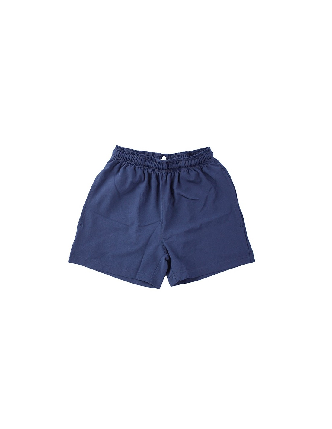 Plain Navy Stretchy Shorts