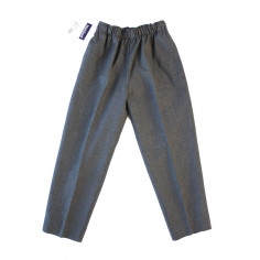 Charcoal Elastic Waist Trousers 2