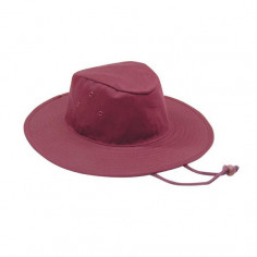 Maroon Slouch Sunhat