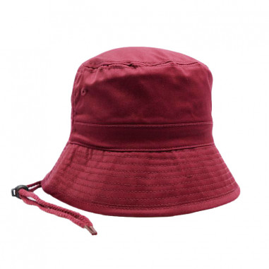 Maroon Bucket Sunhat