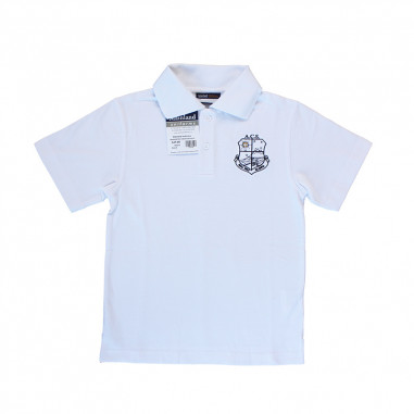 ACS Girls White Polo(Y1-Y10)