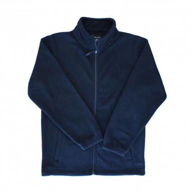 Navy Full Zip Fleece