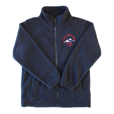 North Loburn Navy Full Zip Fleece