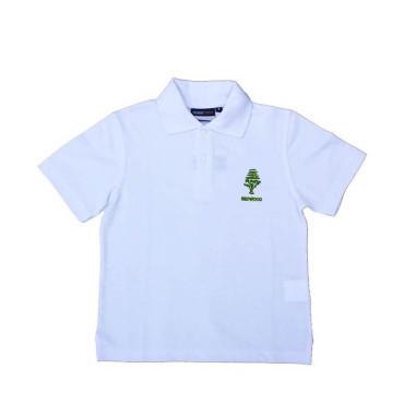 Redwood White Polo