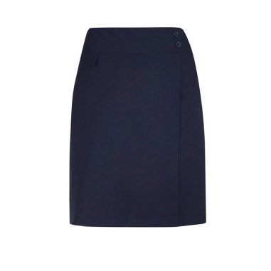 Plain Navy High School Skort