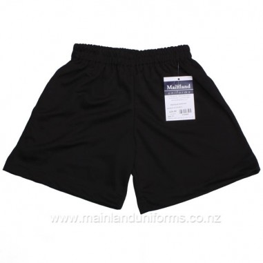 Black Airmesh Shorts