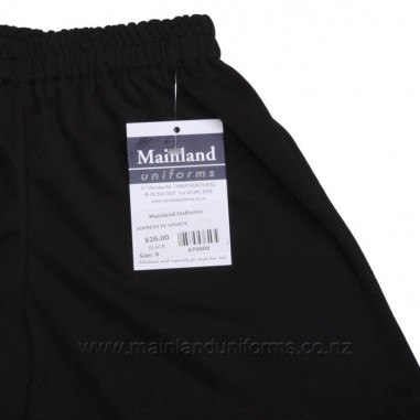 Black Airmesh Shorts