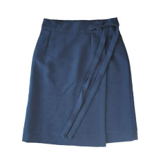 Plain Navy Primary Lava Lava Skirt 2