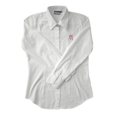 Marian White L/S Blouse 2