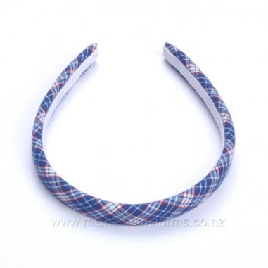 Red/White/Blue Check Headband