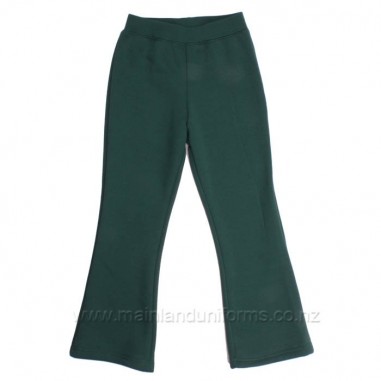 Green Bootleg Pants
