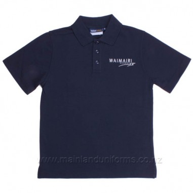 Waimairi Navy S/S Polo