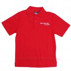 Waimairi Red S/S Polo 2