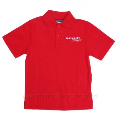 Waimairi Red S/S Polo